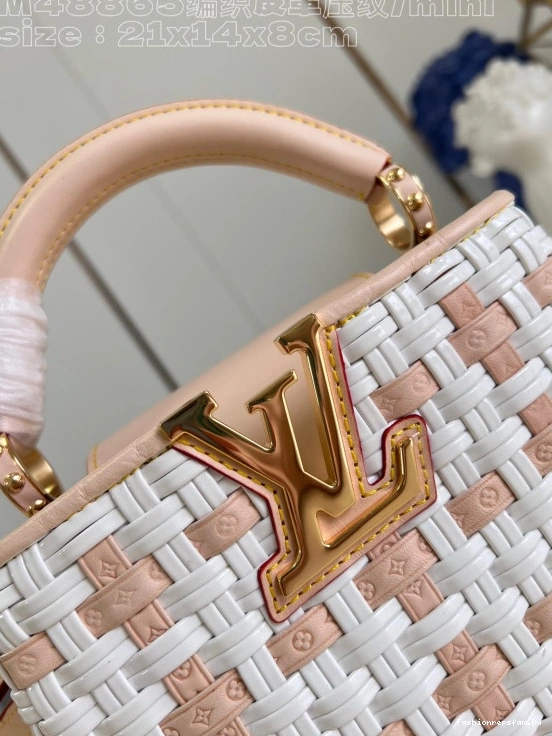 FS CHEAP MINI-21*14*8CM LOUIS VUITTON CAPUCINES 0719